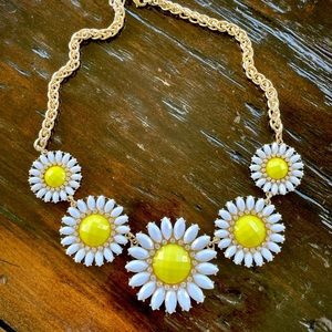 Gold Sunflower necklace